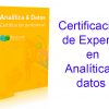 Certificación de Experto en Analítica y datos