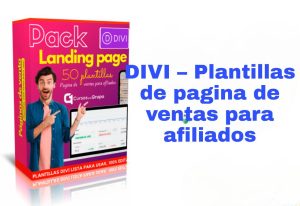 DIVI Plantillas de pagina de ventas para afiliados