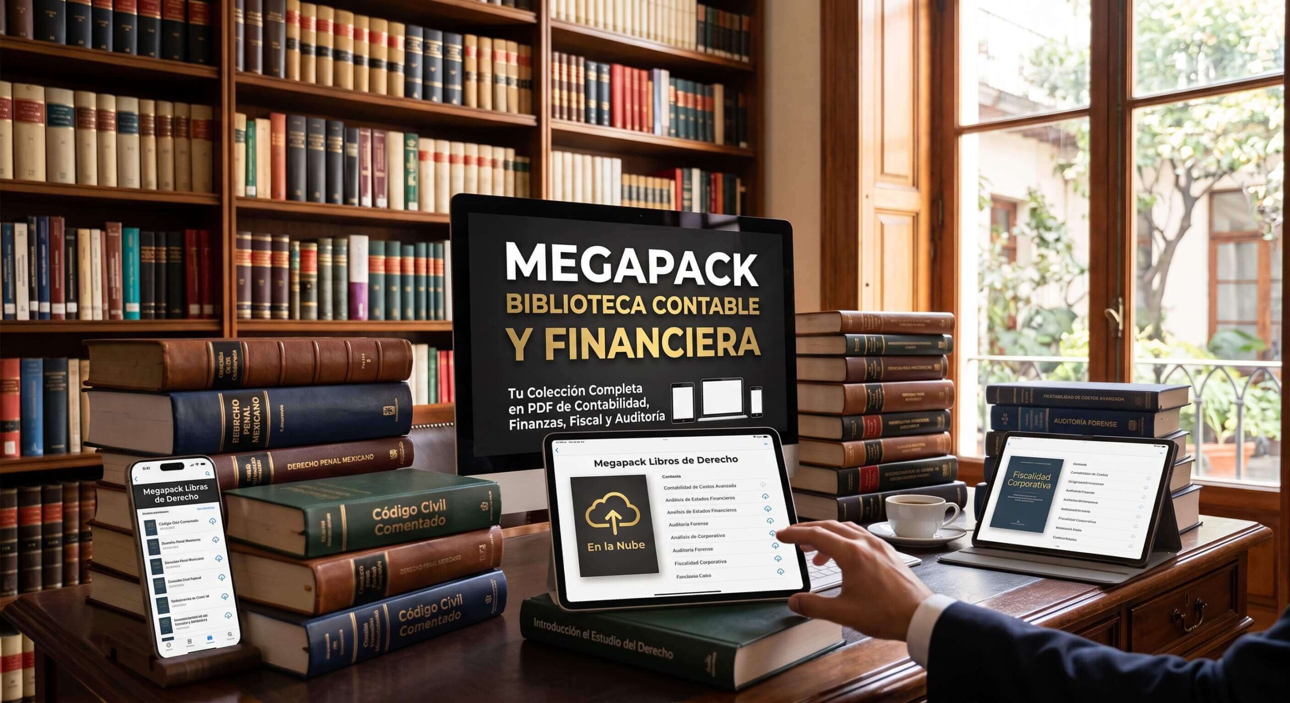 Megapack bliblioteca contable y financiera