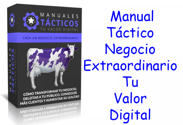 Manual Táctico Negocio Extraordinario Tu Valor Digital (