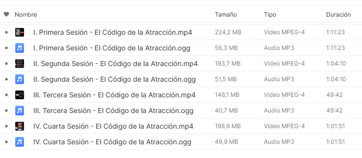 codigo de la atraccion kino rocca 