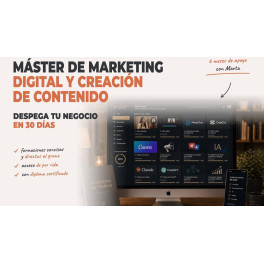 Master en Marketing Digital y Creación de Contenido