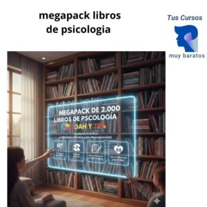Megapack de 2000 libros de psicologia para tdah y tea