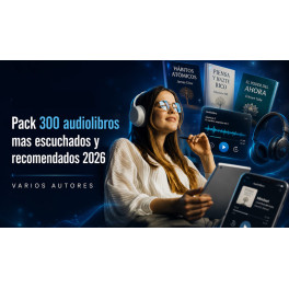 Pack 300 Audiolibros Más Escuchados y Recomendados Autores Varios