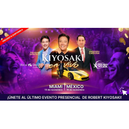 Robert Kiyosaki en Vivo México 2024 Robert Kiyosaki