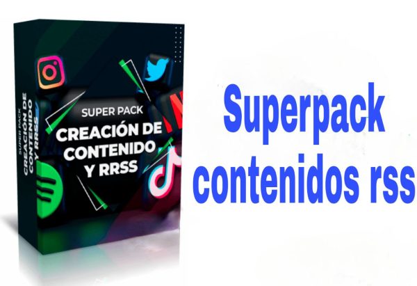 superpack contenidos rss