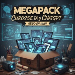 Megapack de cursos de IA y chat gpt