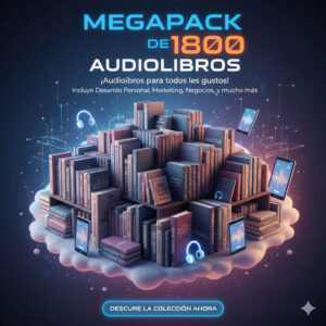 megapack 1800 audiolibros